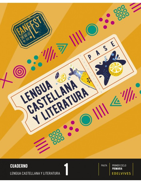 CUADERNO LENGUA 1ºEP PAUTA 22 FANFEST